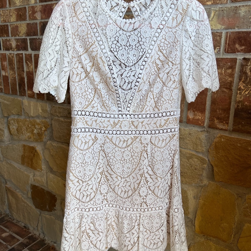 SAYLOR Darian Dress - White - Picture 3 of 3